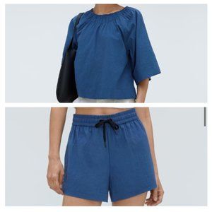 Everlane Seersucker Top and Shorts (SET!)